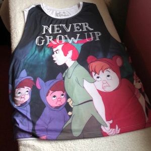 Peter Pan and lost boys tank